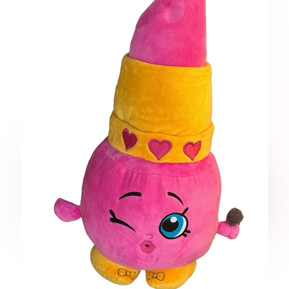 Shopkins Lippy Lip 15" Plush Stuffed Animal Toy Moose/Fiesta - Picture 5 of 6